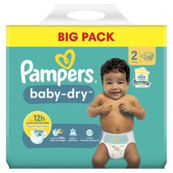 Pampers 899538 Windel Baby Dry Gr.2 Mini 78St 