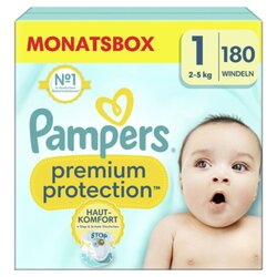 Pampers 40705513 Windel Premium Protection Gr.1 Newborn 180St.