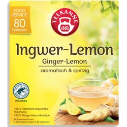 Teekanne 7034 Tee Ingwer Lemon 80St 
