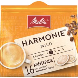Melitta 10001641 Kaffeepad Harmonie Mild 16St 