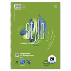 Staufen 608575020 Collegeblock Style DIN A4 70g kar. 80Bl