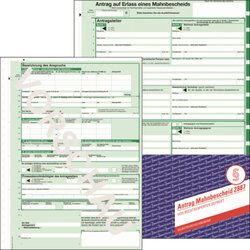 Avery Zweckform 2887 Mahnbescheid DIN A4 1x2Blatt 
