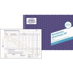 Avery Zweckform 740 Reisekostenabrechnung DIN A5 