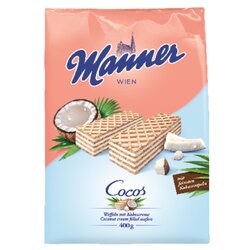 Manner 207901000 Gebäck Neapolitaner Cocos 400gr