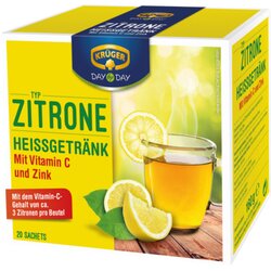 KRÜGER DAY by DAY 20233 Heißgetränk Zitrone 20St 