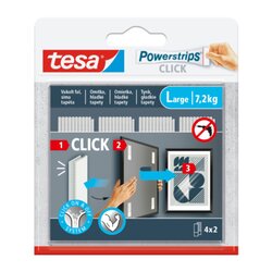 tesa® 77722-00000-00 Powerstrips Click Large 