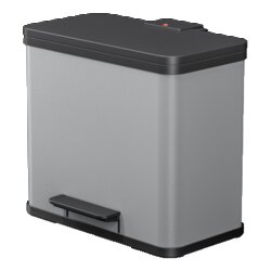 Hailo 6332200 Tretabfalleimer Öko Trio Plus L 3x9l si