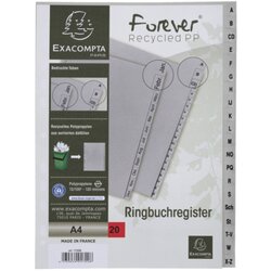 Exacompta A-Z Register Forever® DIN A4 volle Höhe