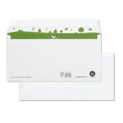 beECO® 01720161 Briefumschlag lang oF hk ws 500 St./Pack.