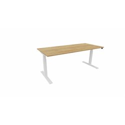 NowyStyl 810073470 Schreibtisch eModel 3.0 180x80 ws/nat hickory