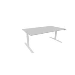 NowyStyl 810073694 Schreibtisch eModel 3.0 180x100 ws/platinum