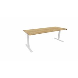 NowyStyl 810073870 Schreibtisch eModel 3.0 200x80 ws/nat hickory