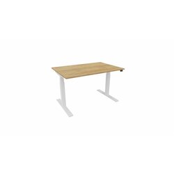 NowyStyl 810058970 Schreibtisch eModel 3.0 120x80 ws/nat hickory