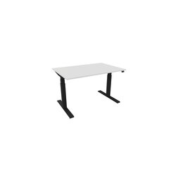NowyStyl 810059001 Schreibtisch eModel 3.0 120x80 sw/weiß