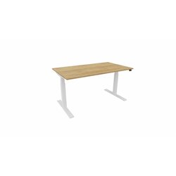 NowyStyl 810064070 Schreibtisch eModel 3.0 140x80 ws/nat hickory