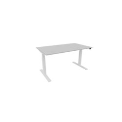 NowyStyl 810064094 Schreibtisch eModel 3.0 140x80 ws/platinum