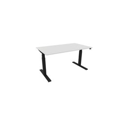 NowyStyl 810073101 Schreibtisch eModel 3.0 140x80 sw/weiß