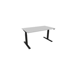 NowyStyl 810073194 Schreibtisch eModel 3.0 140x80 sw/platinum
