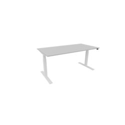 NowyStyl 810073294 Schreibtisch eModel 3.0 160x80 ws/platinum