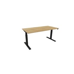 NowyStyl 810073370 Schreibtisch eModel 3.0 160x80 sw/nat hickory