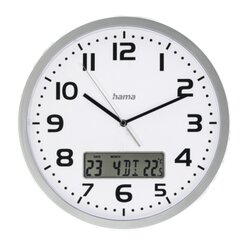 Hama 00185878 Wanduhr Moorea 30cm si 
