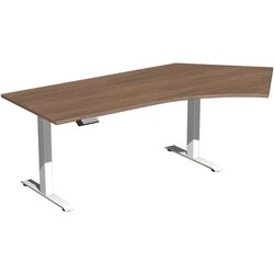 Geramöbel N-08K1616-NW Tisch Elevate Plus 135 re 2166x1130x630-1280 ws/nu