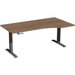 Geramöbel N-08K1811-NA Tisch Elevate Plus 1800x1000x630-1280mm re an/nu