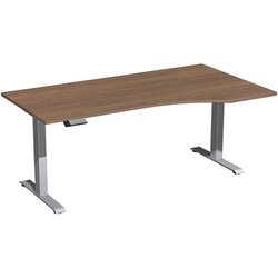Geramöbel N-08K1811-NS Tisch Elevate Plus 1800x1000x630-1280mm re si/nu