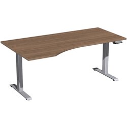 Geramöbel N-08K1812-NS Tisch Elevate Plus 1800x1000x630-1280mm li si/nu