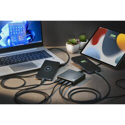 cellularline Ladegerät Kommunikationstechnik Multipower Desk 65W