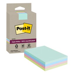 Post-it® 4645-RSSCOL4 Haftnotiz Super Sticky  102x152mm 4x45Bl