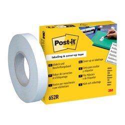 Post-it® 652R Abdeckband 8mmx17,7mm weiß 