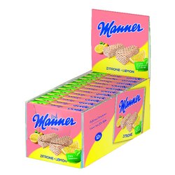Manner 14411000 Gebäck Zitronen Schnitte 12St 