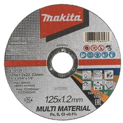 Makita® E-10724 Trennscheibe 125x1,2mm 