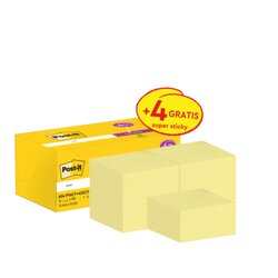 Post-it® 654-P14CY+4SSCY Haftnotiz Super Sticky Notes Promo ge