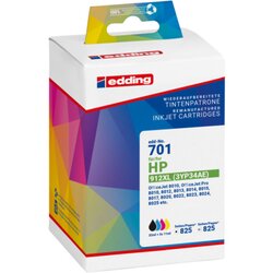edding 18-701 Tintenpatrone wie HP 912XL 3YP34AE sw/c/m/y 4St