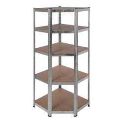 pro-bau-tec 10107 Schwerlastregal Ecke 70x180x40cm