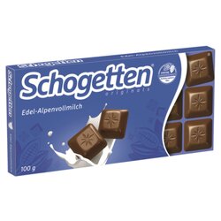 Schogetten 10030053 Schokolade Alpenvollmilch 100g 