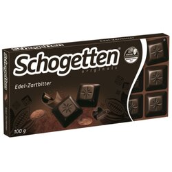 Schogetten 10030057 Schokolade  Edel-Zartbitter 100g