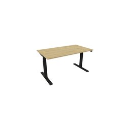 NowyStyl 810073171 Schreibtisch eModel 3.0 140x80 sw/hamilton oak