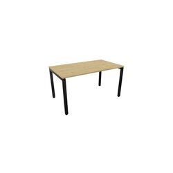 NowyStyl 810074571 Schreibtisch manuell 140x80 sw/hamilton oak