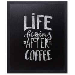 Showdown® Displays CHBFBL50x60 Kreidetafel Natura Economy 50x60cm sw