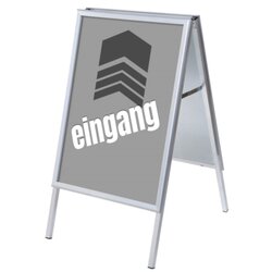 Showdown® Displays ZPA1G32MEI265 Kundenstopper A1 Set Eingang gr deutsch