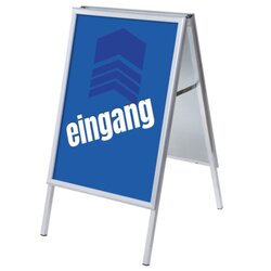 Showdown® Displays ZPA1G32MEI269 Kundenstopper A1 Set Eingang bl deutsch