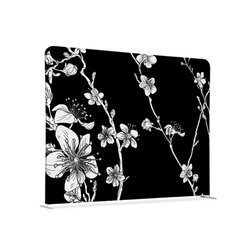 Showdown® Displays 150-150-DSI7 Raumteiler 150x150cm Kirschblüte sw