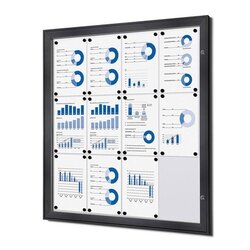 Showdown® Displays SCS12xA4C7016JS Schaukasten 12xA4 an 