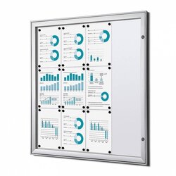 Showdown® Displays SCS12xA4 Schaukasten 12xA4 si 