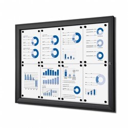Showdown® Displays SCS8xA4C7016JS Schaukasten 8xA4 an 