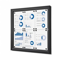 Showdown® Displays SCS6xA4C7016JS Schaukasten 6xA4 an 