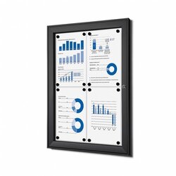 Showdown® Displays SCS4xA4C7016JS Schaukasten 4xA4 an 